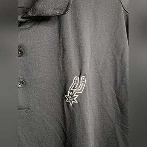 San Antonio Spurs Polo Antigua 2XL XXL Golf Basketball NBA Casual Minimalist